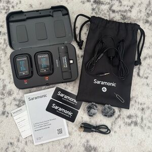 NEW Saramonic Blink 500 Pro 2-Person Wireless Mic System